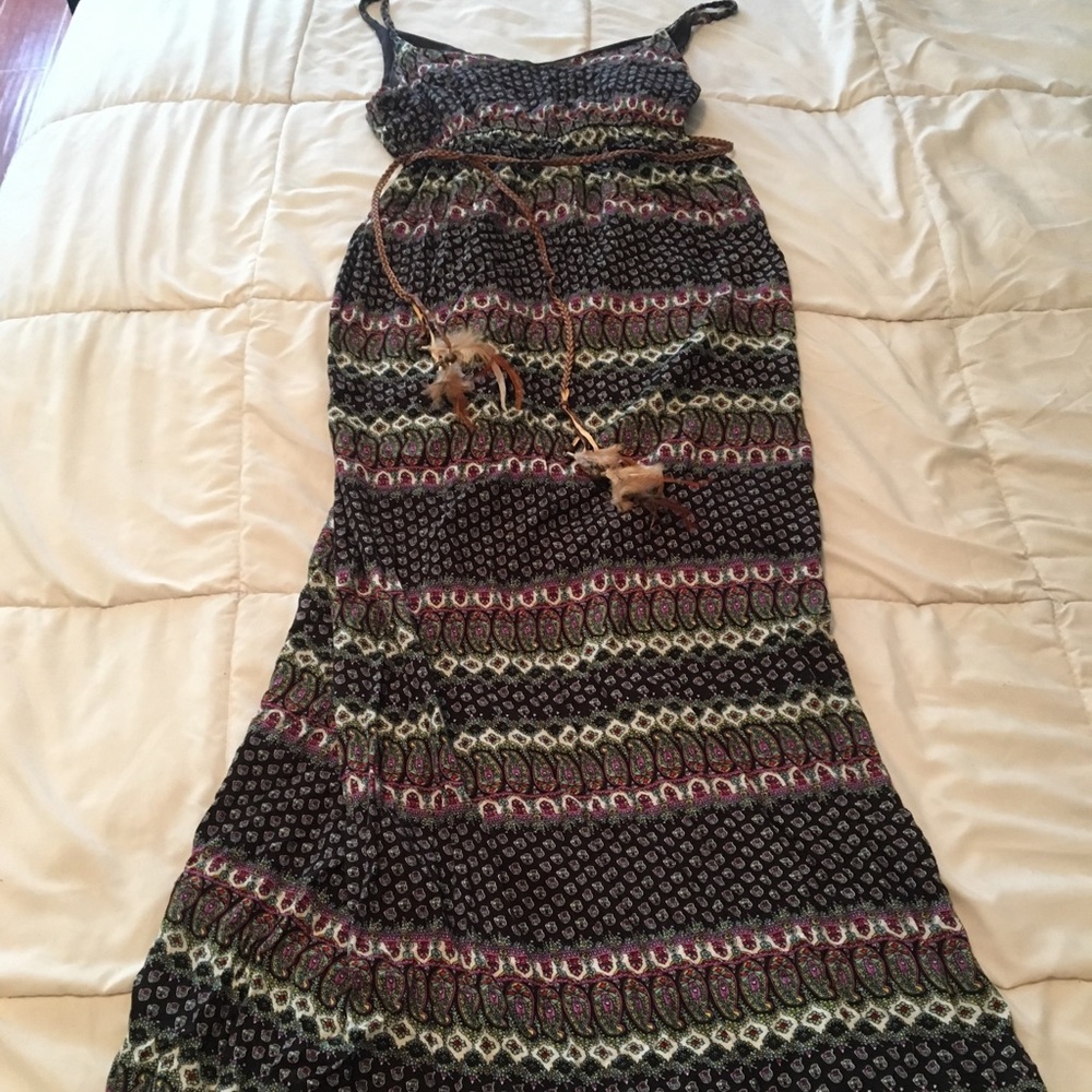 Maude boho dress maxi